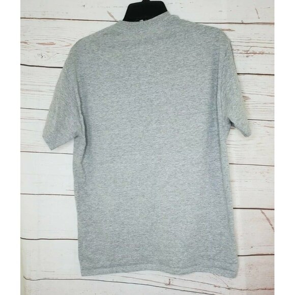 Gildan Ultra Cotton This Man Loves His Girlfriend Gray T-Shirt Medium - Picture 2 of 11